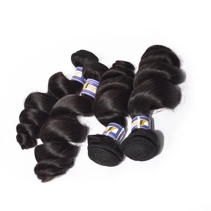 Natural hair products loose wave 100% virgin brazilian hair,double drawn human apply hair,raw southeast asian hair million