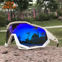 

Large lens large view polarized Bicycle glasses for eye protection windshield goggles during riding bicycle or motorcycle