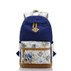 Factory sale cotton promotion student backpack bag school