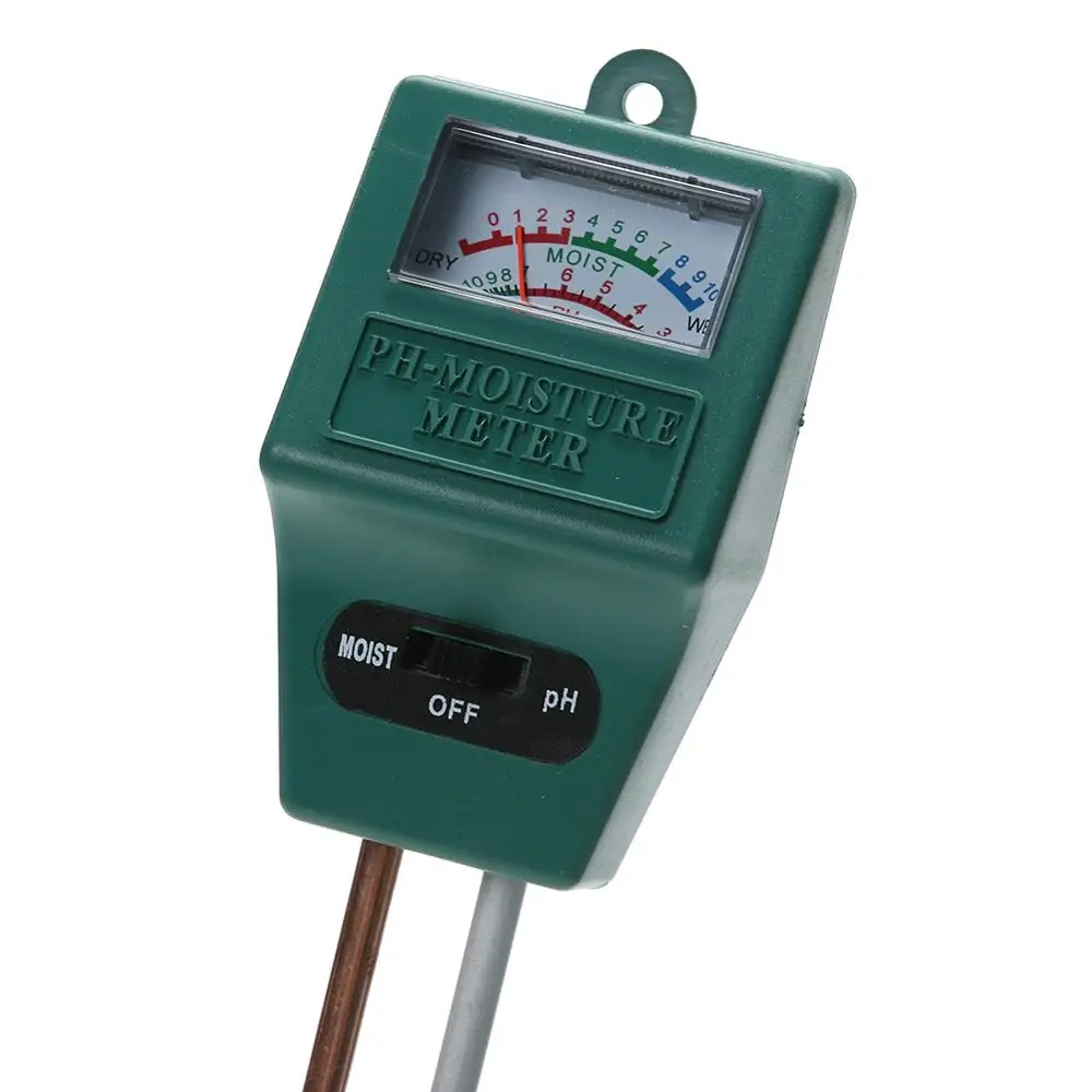 Garden Soil Ph Meter Moisture Tester Gardening Farming Plants Crops