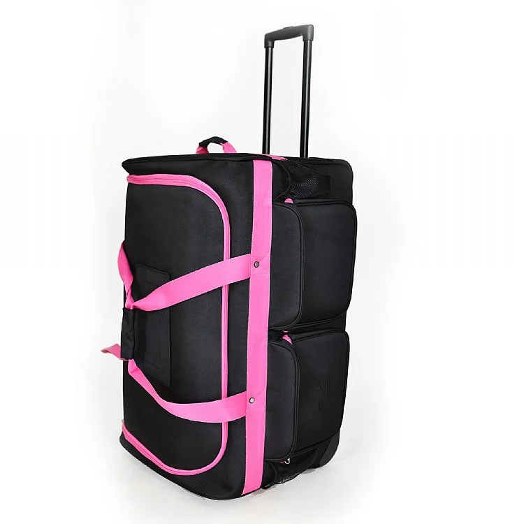 dance suitcase with rack