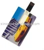 customized usb credit card disk with full color printing