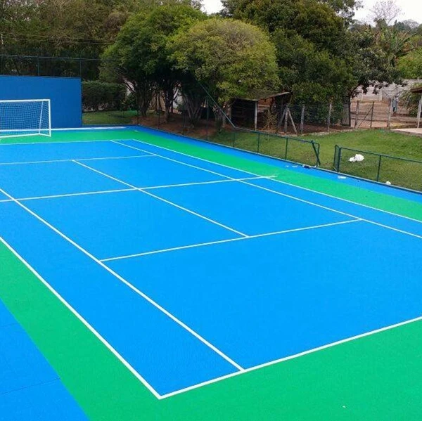 Portable Outdoor Rubber Tennis Court Flooring With Excellent Sport