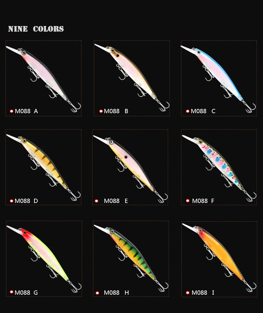 Fishing Lures Wholesale 13g 12.5cm Artificial Hard Bait Wobbler