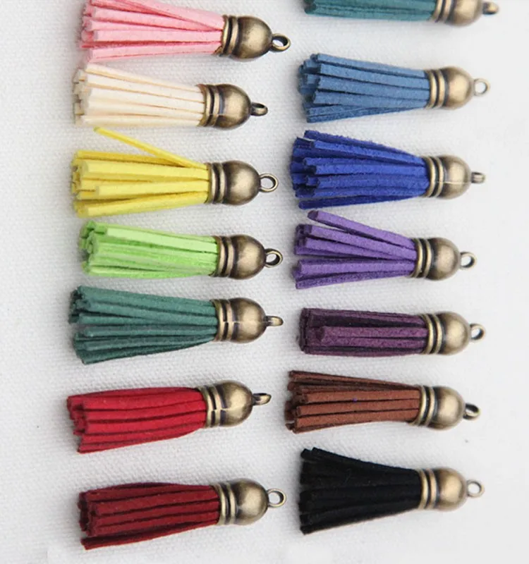 Wholesale Ecofriendly 38mm Colorful Faux Leather Tassels Buy Tassels