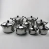 cookware+kitchenware+American stainless steel stock cooking pot,cookware,soup pot