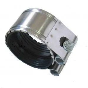 
SML EN877 cast iron pipe stainless steel rapid coupling , pipe connector, kombi kralle clamp 