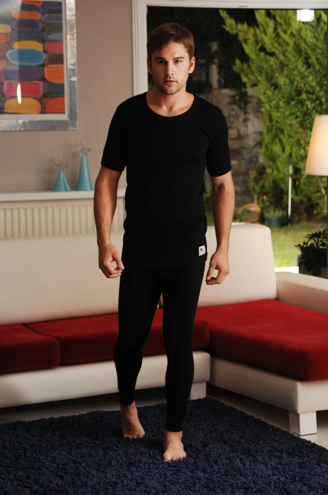 
THERMAL ALL WOOL SHORT SLEEVE VEST,UNDERWEAR 