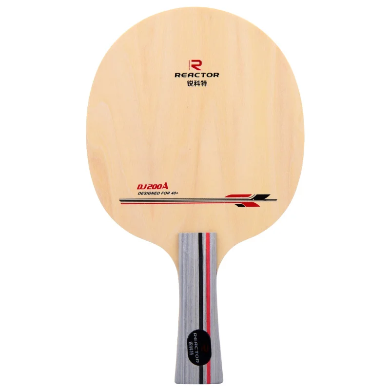 

Trail order low moq Reactor beginner practice table tennis paddle DJ200A/DJ200 basswood and kiri wood table tennis blade