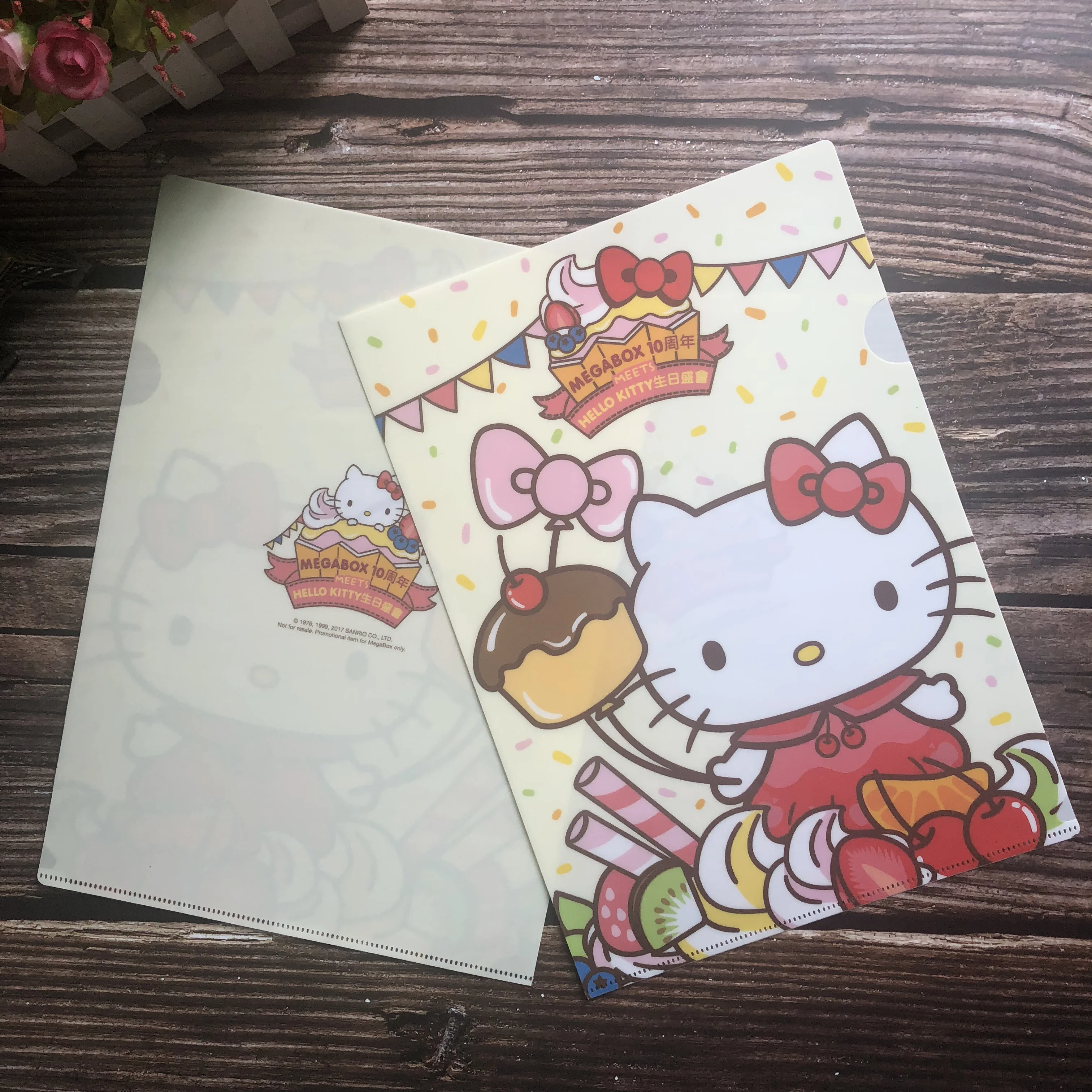 
Custom print A4 L shape PP plastic clear file folder manufacturer 