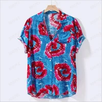 

Hot Sale Aloha Button Up Short Sleeve Men Hawaii Shirt