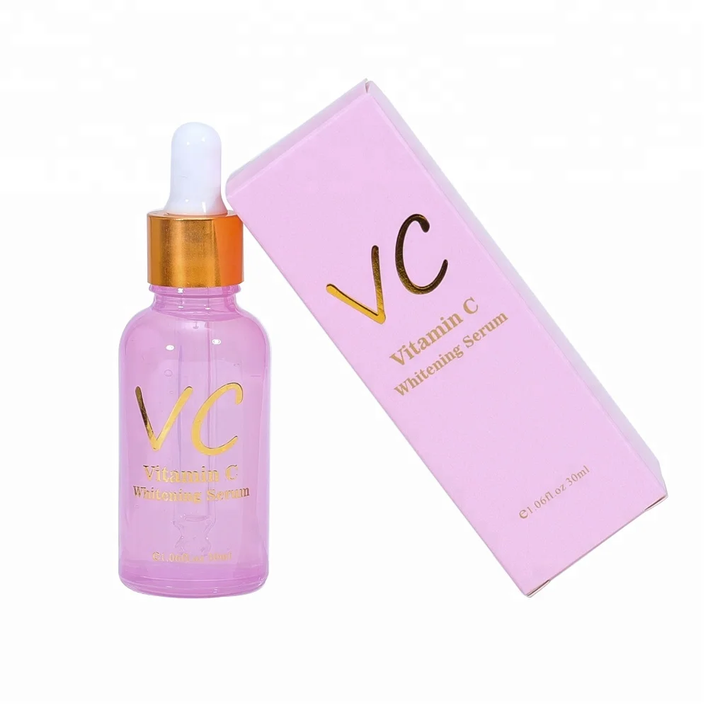 

Private Label Whitening Vitamin C Serum With Hyaluronic Acid For Face Skin Care