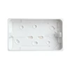PVC electrical switch box, plastic switch box, wall mount light wall waterproof modular switch box
