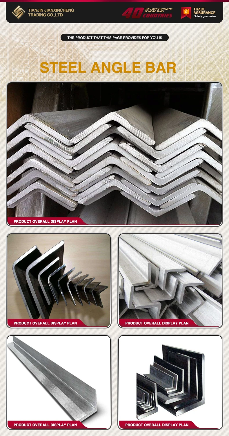 Hot Rolled 50*50*5 S235jrg Angle Steel/iron Angle Bar/standard Steel