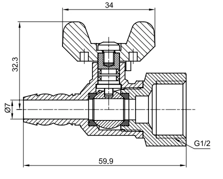 Válvula De Conexión De Tubería De Gas Para El Hogar,Válvula De Cilindro