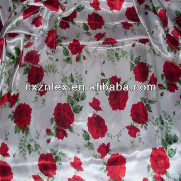 100% polyester satin print1