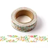 2019 Hot sale Free Samples Wrapping Label Patterned Custom Make Decorative Washi Tape