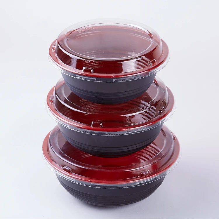 Sm32106red Take Away Disposable Cheap Plastic Soup Bowl With Lids Buy Soup Bowl,Disposable