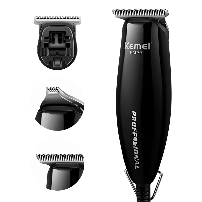 

Kemei Baldheaded Electric Rechargeable Professional Hair Trimmer Clipper Hair Trimmer for Salon KM-701