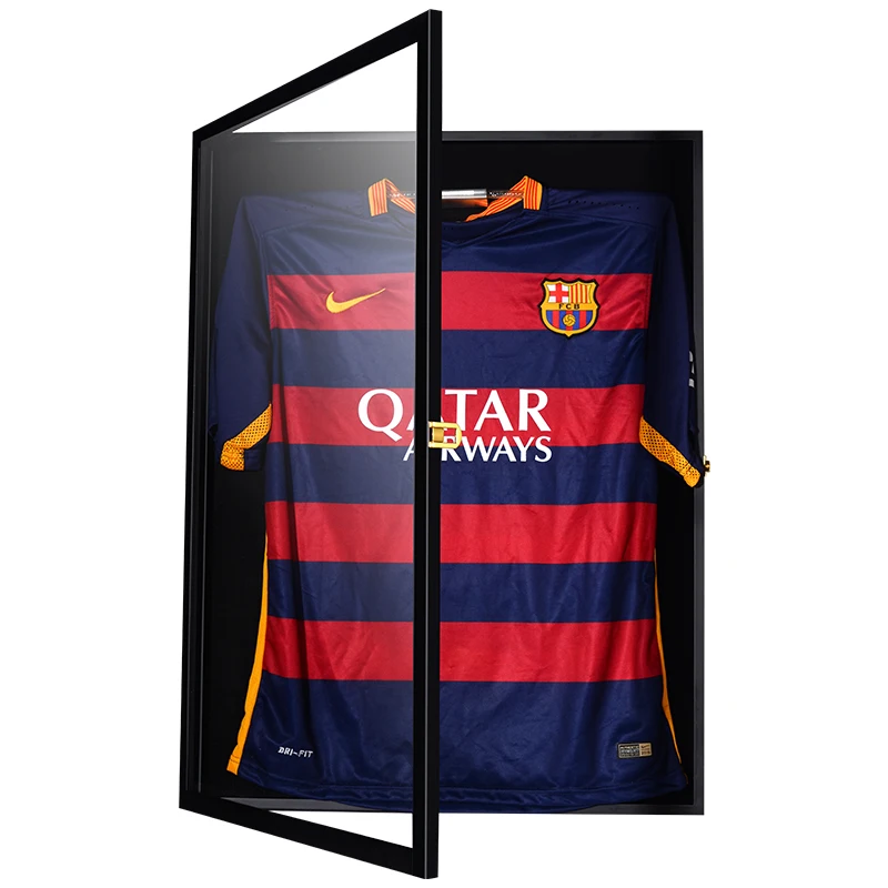 10pcs Custom Big Size Clear Color Wall Mount Acrylic Jersey T-Shirt Frame  Jersey Display Case - AliExpress