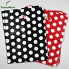 Personalized pink eco-friendly nylon foldable reusable shopping bag with zipper