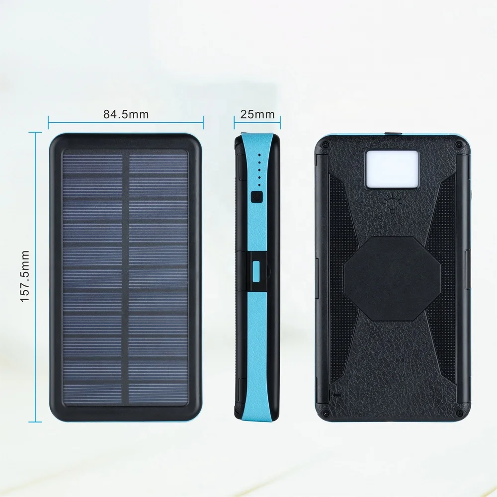 Wireless Solar Charger 20000 Mah Outdoor Mobile Power Bank Banks High ...