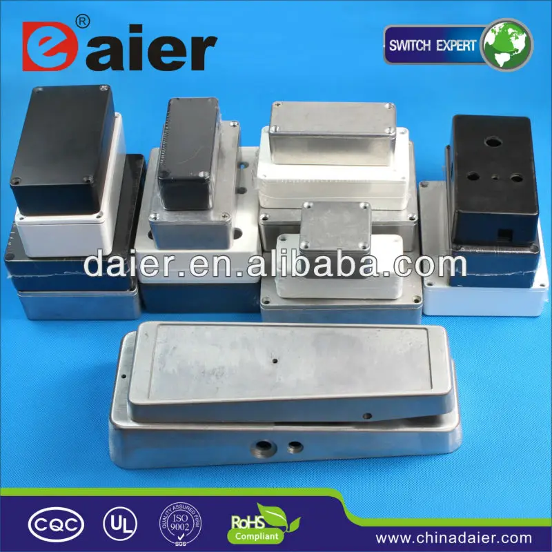 De aluminio fundido a presión Electronics proyecto Caja Caja 92 X 38 X 31mm
