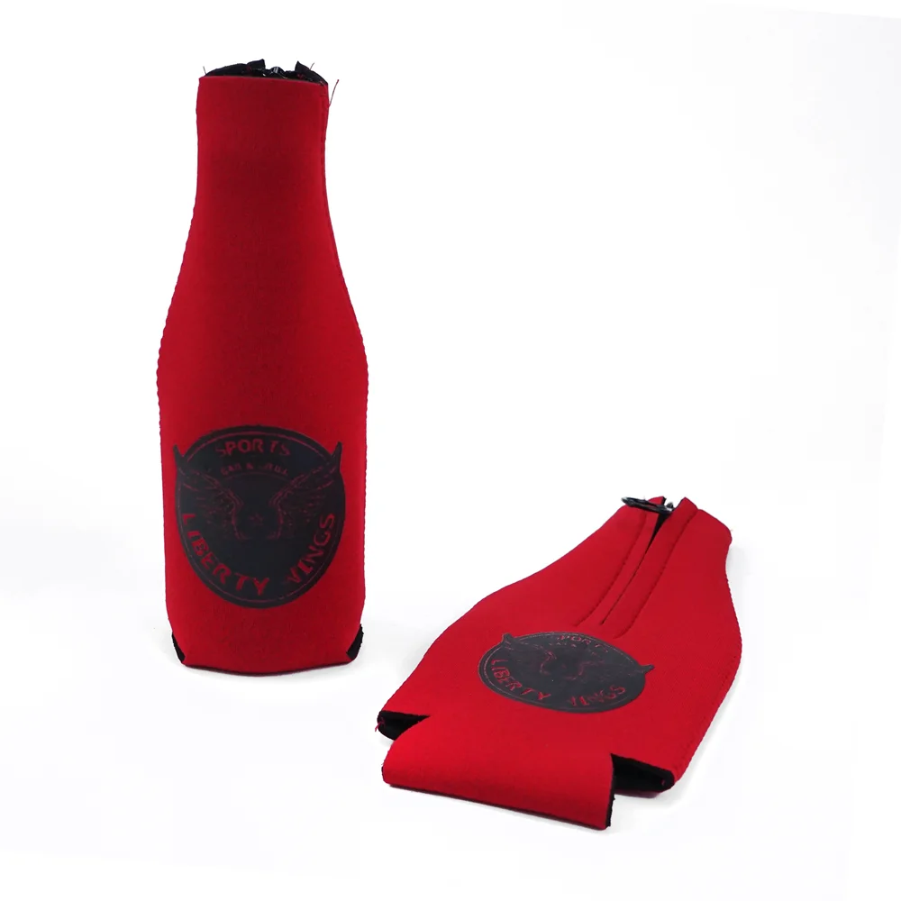 

Wholesale Custom Hot selling Beer bottle neoprene can holder cover cooler bag protective sleeve, Any color available