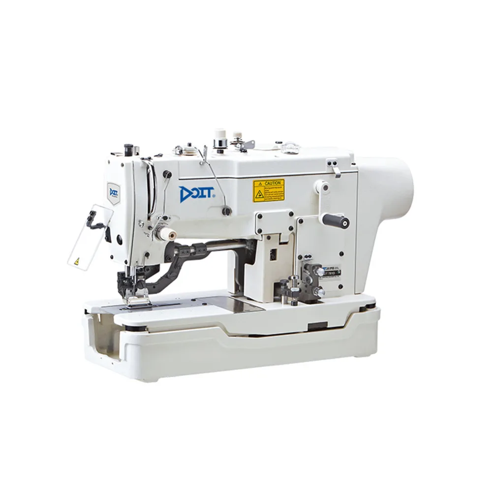Dt981industrial Electronic Eyelet Button Holer Buttonhole Sewing