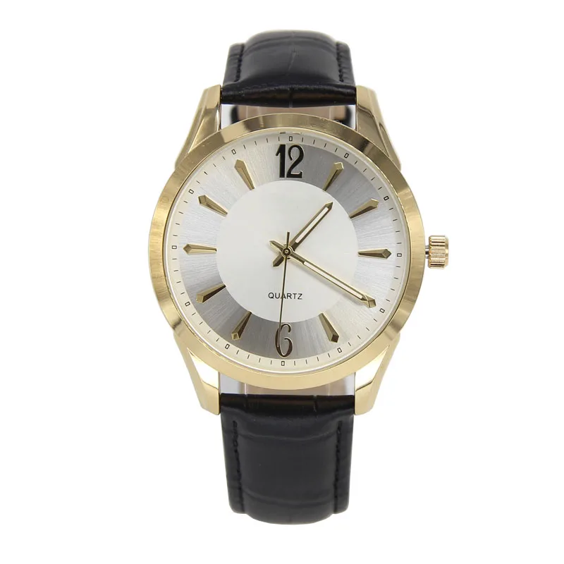 Gold Plated Wrist Watch Man Japan Movement Pc21 Quartz Watch - Buy Gold ...