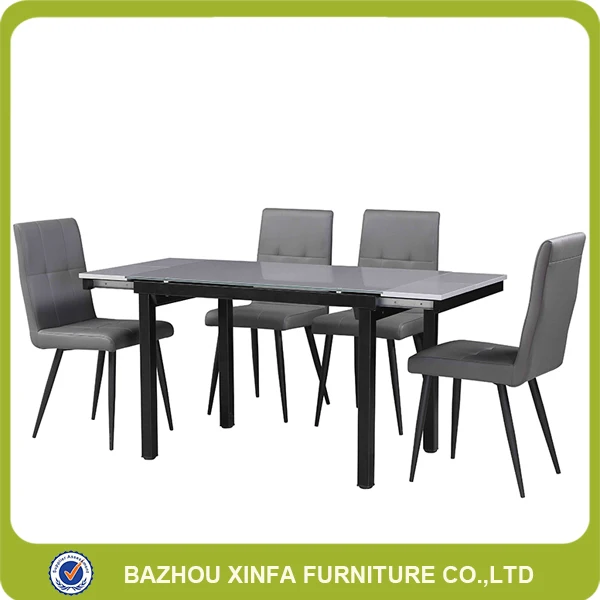 Teahouse Extendable Grey Gl Detachable Dining Table Teahouse Extendable Grey Gl Detachable Dining Table
