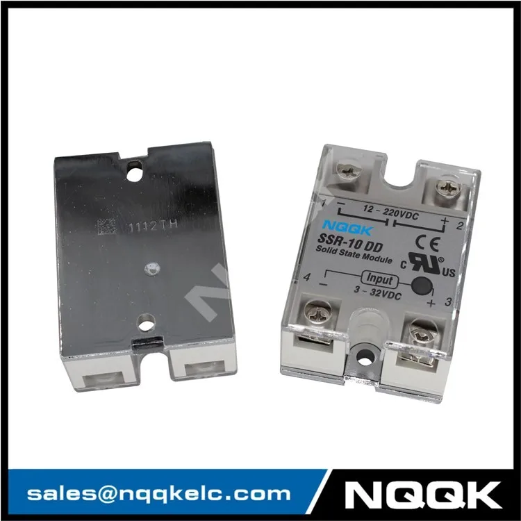 OEM SSR-25DD 25A DC/DC Single Phase Direct Current SSR Solid State ...