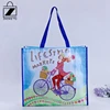 Reusable shopping customized ultrasonic large pp non woven tote lamination bag