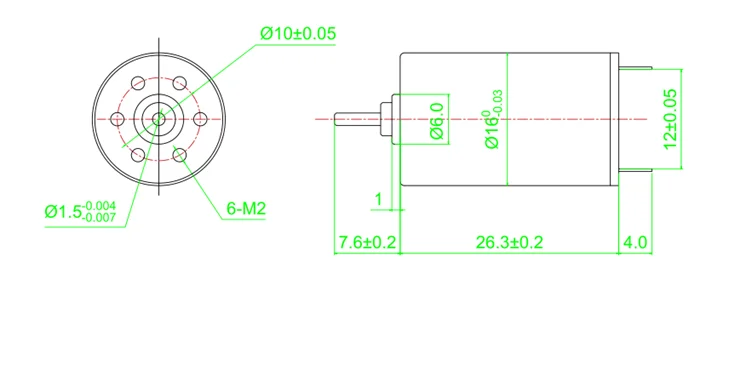 XBD-1625+planet micro coreless dc geared motor 