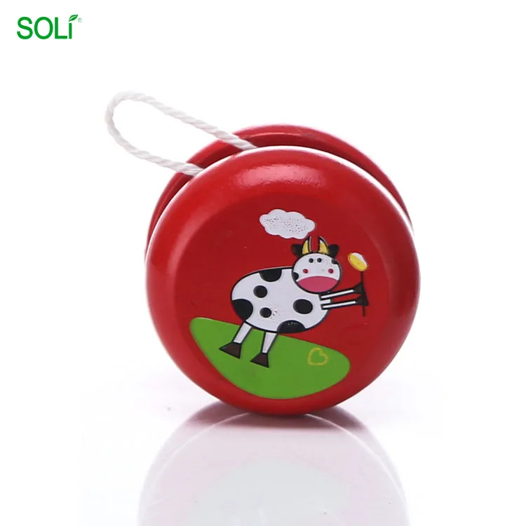 Creative Yo Yo Toy Wholesale Wooden Cartoon Yoyo Toy Buy Yoyo Toy,Yo