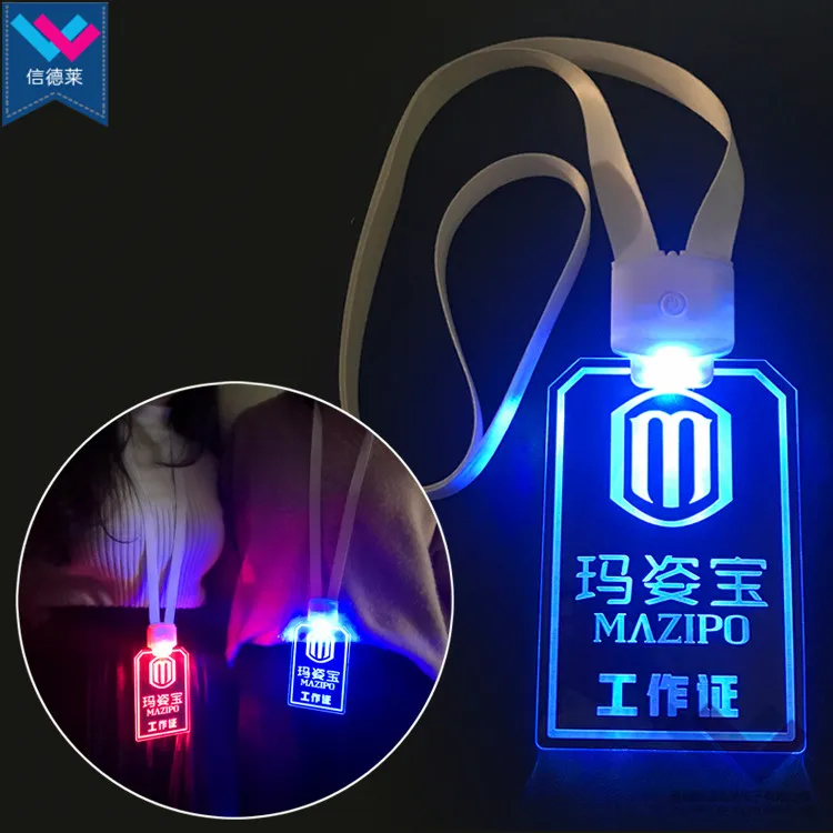 Acrylic LED Lanyard (1)