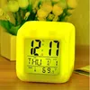 cheap high quality led digital kids clock color changing