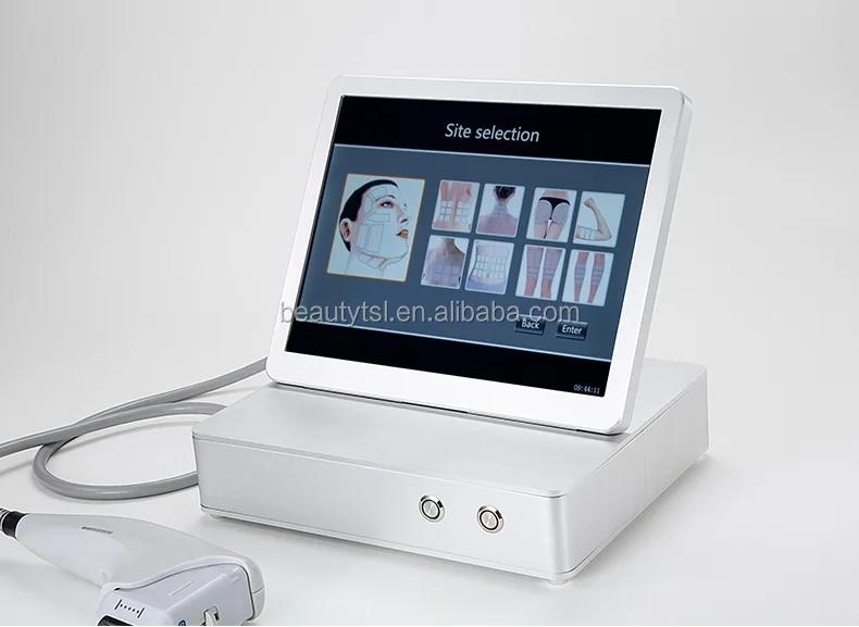 LINGMEI 7 transducer Hifu high intensit 2D 3D HIFU focused ultrasound machine with Europe CE approval