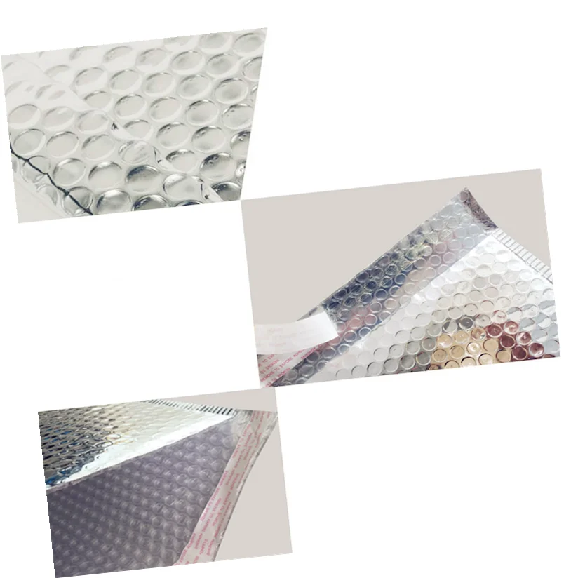 Wholesale Custom Design Metallic Bubble Mailer Shipping Package