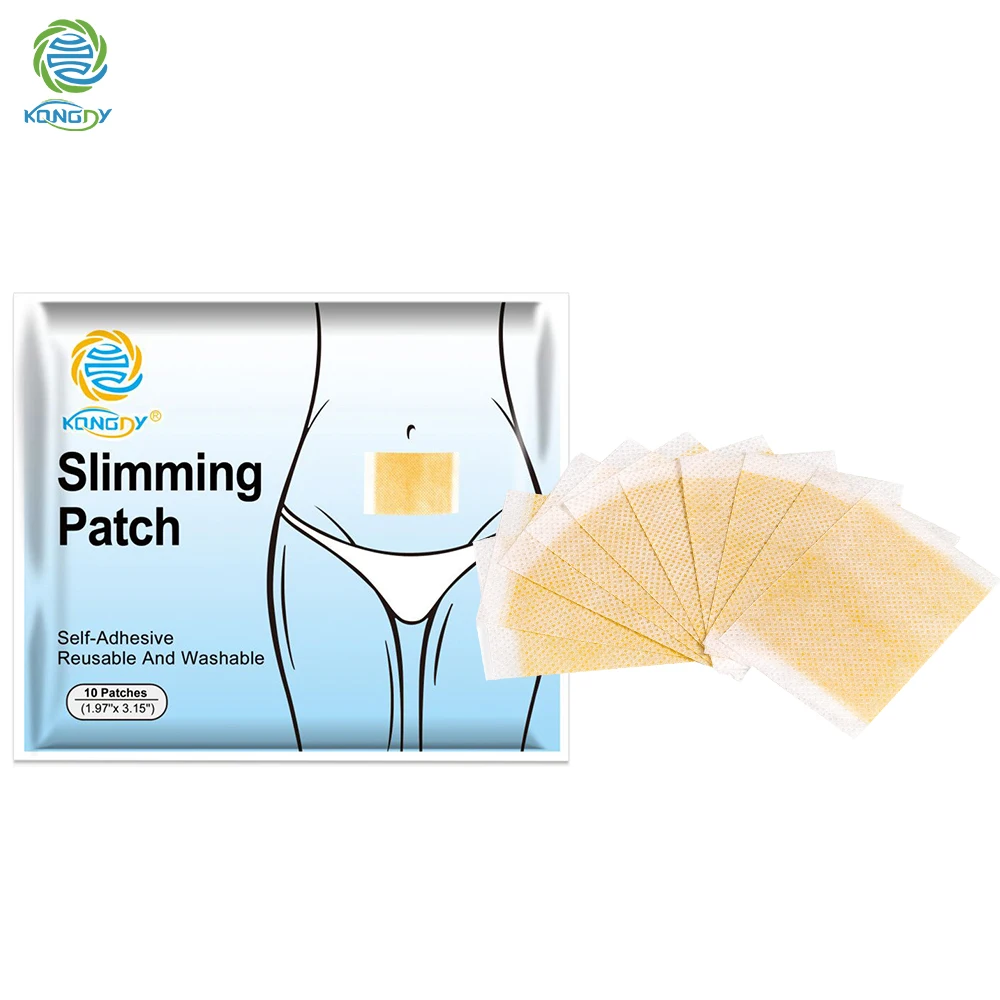

New design high quality no side effects health care lipo slim patch, Yellow