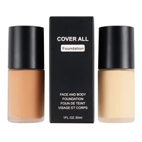 

Wholesale 9 Color Full Coverage Makeup Liquid Foundation Cream Base