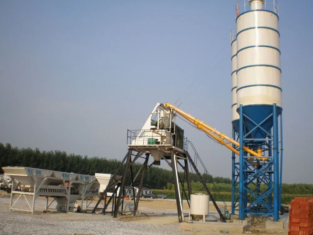 China Manufacturer Concrete Batching Plant Design Sale Low Cost High ...