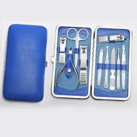 

10pcs Professional Travel Manicure Set Grooming Kit