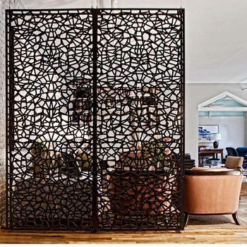 Hot Selling Wrought Iron Room Divider Screens Laser Cut Room Partitions ...