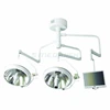 Medical hospital illuminate equipment surgery ceiling halogen light shadowless surgical operation theatre lamp with display