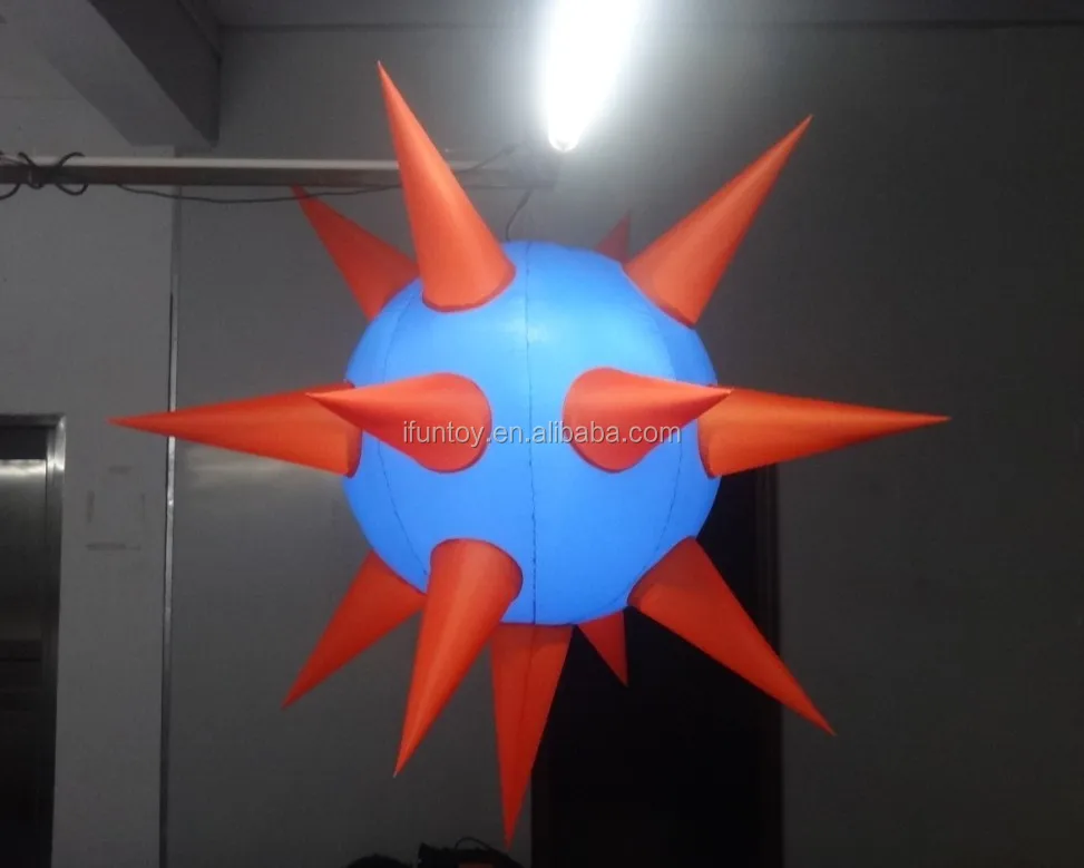 Christmas Inflatable Led Fun Star With Led Lights Inflatable Lighting