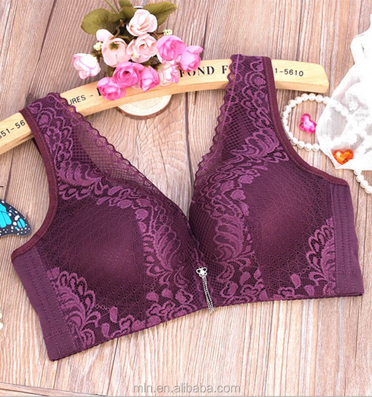 刺绣蕾丝胸罩胸罩 32a-38c 运动文胸内衣, 妇女的舒适 18 小时终极