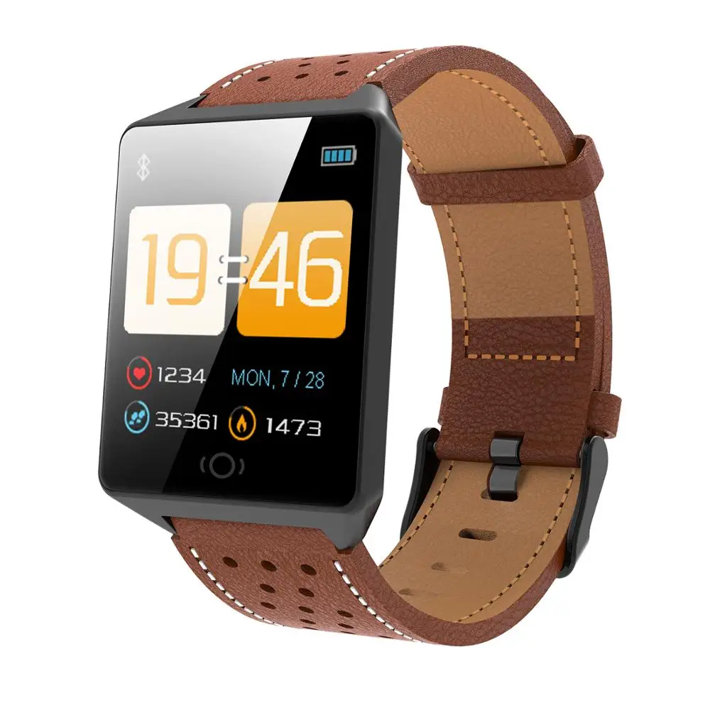 

New arrival color display screen smart fitness watch with screen saver