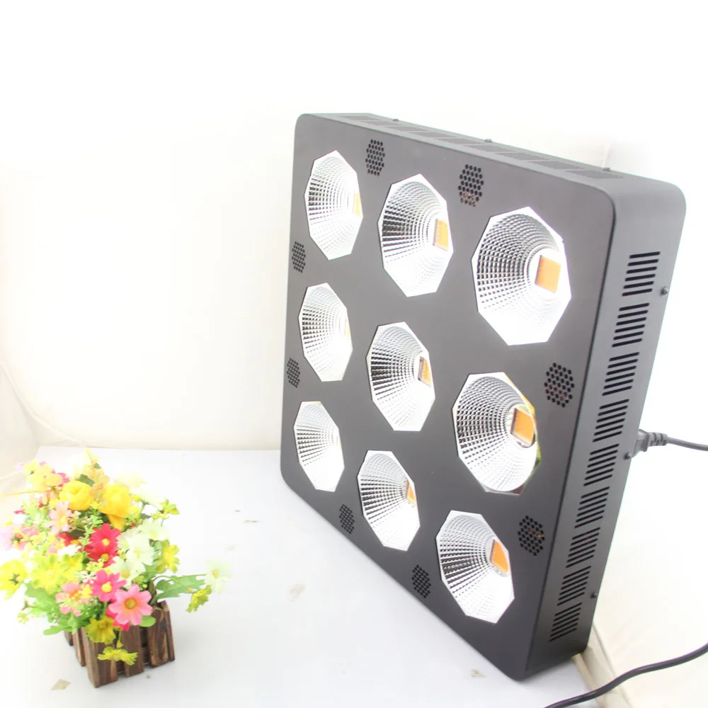 Best seller dimmable cxb 3590 800 watt 900 watt full spectrum cob led grow light with two switches