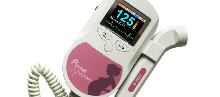FHD-C2 Pocket Fetal Heart Doppler with COLOR LCD/MEDICAL /HOSPITAL/HOME USED CARE EQUIPMENT